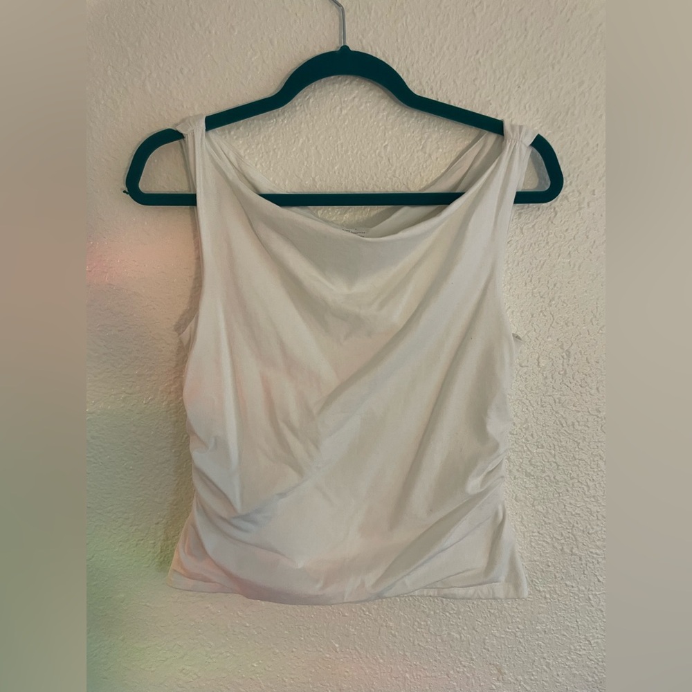 2 Banana Republic black and White Tank Tops